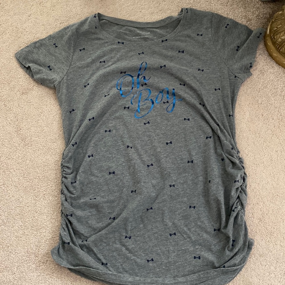 “Oh Boy” Maternity shirt